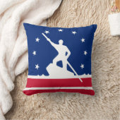 リッチモンド州旗、バージニア装飾用クッション クッション (ブランケット)