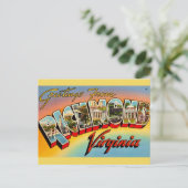 リッチモンド市からのご挨拶（バージニア州） ポストカード (スタンド正面)