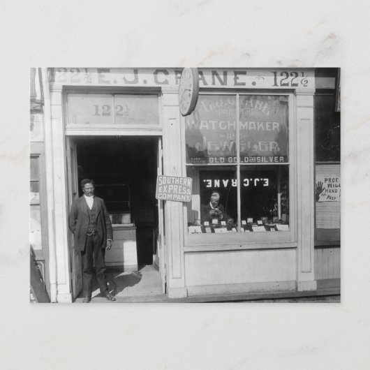 リッチモンド時計職人： 1899 ポストカード (正面)