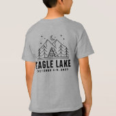 リッチモンド6年生キャンプ |キッズライトTシャツ Tシャツ (裏面)