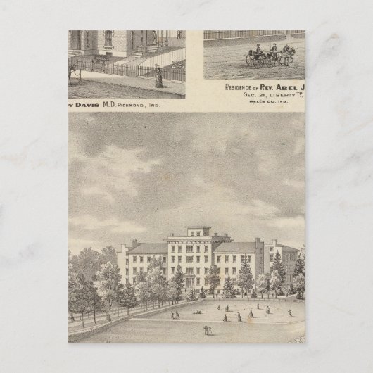 リッチモンド・アーラム・カレッジ ポストカード (正面)