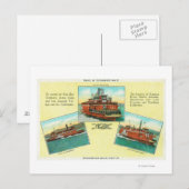 リッチモンド – サンラファエルフェリーのビュー ポストカード (正面/裏面)