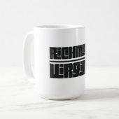 リッチモンド - バージニア州 コーヒーマグカップ (正面左)