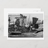 リッチモンド&ペテルブルクRR遺跡リッチモンドVA ポストカード (正面/裏面)