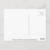 リッチモンド&ペテルブルクRR遺跡リッチモンドVA ポストカード (裏面)