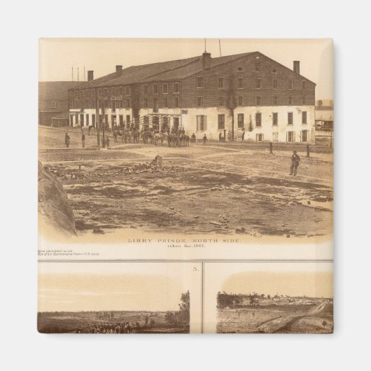 リッチモンド・リビー刑務所 マグネット (正面)