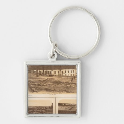 リッチモンド·リビー刑務所、首都 キーホルダー (正面)