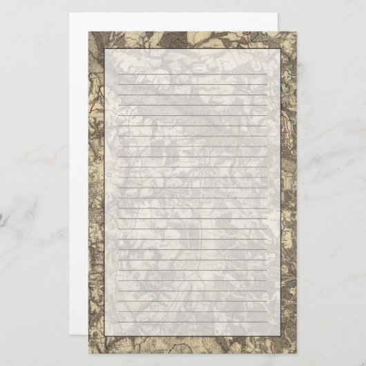 リッチモンド、ヴァージニア 便箋 (正面/裏面)