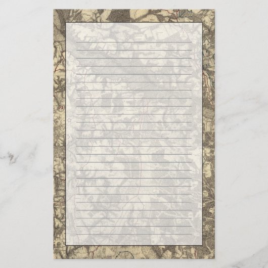 リッチモンド、ヴァージニア 便箋 (正面)