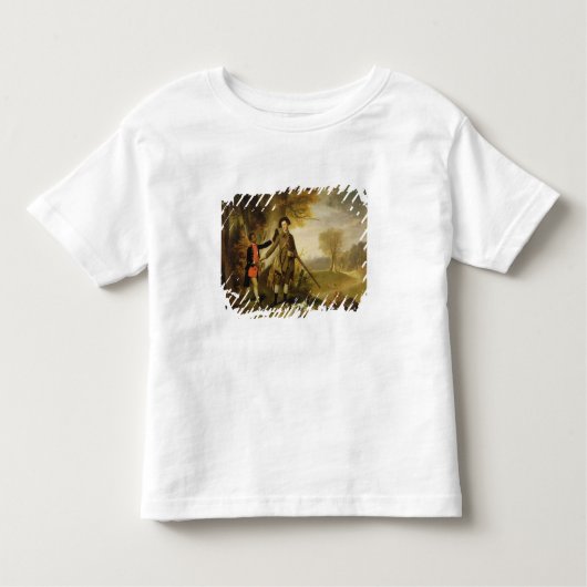 リッチモンド(1735-1806年)の第3公爵Shootin トドラーTシャツ (正面)