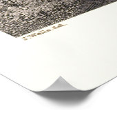 リッチモンド， VAパノラママップ – 1863 ポスター (角)