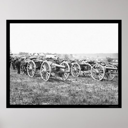 リッチモンド， VA 1862 ポスター (正面)