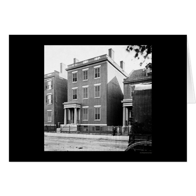 リッチモンド、VA 1865年のリーResidence大将の (正面横)