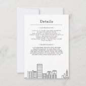 リッチモ結婚ンド |ゲスト詳細招待状 招待状 (正面)