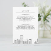 リッチモ結婚ンド |ゲスト詳細招待状 招待状 (スタンド正面)