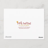 リッチレシピの夢見るようなフローズンアイスクリーム ポストカード (裏面)