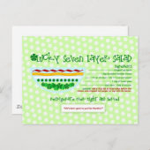 リッチレシピ  ラッキーセブン層のサラダ ポストカード (正面/裏面)