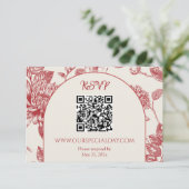 リッチレッドフランスのフローラトイルフローラ 出欠カード (スタンド正面)