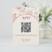 リッチレッドフランスのフローラトイルフローラ 出欠カード (スタンド正面)