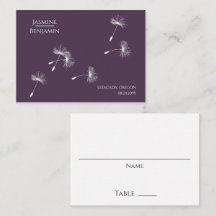 リッチワインパープルタンデリオンシード結婚ズ