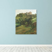 リッチンベルク城オデンヴァルト, 1900 キャンバスプリント (インサイチュ (ウッドフロア))