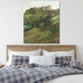 リッチンベルク城オデンヴァルト, 1900 キャンバスプリント (インサイチュ (寝室))