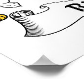 リッチー家紋 ポスター (角)