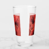 リッチ自然ルビーレッドAmaryllis写真 タンブラーグラス (右)