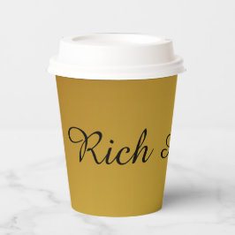 リッチ金ゴールドグラデーション 紙コップ
