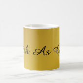 リッチ金ゴールド コーヒーマグカップ (中央)