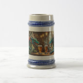 リッチ・アム・ン・ギルによるパイントのデザインを持つドラゴン ビールジョッキ (中央)