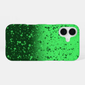 リッチ エメラルド ミニマリスト アート iPhone 16ケース (裏面横)