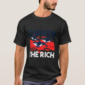 リッチ・オルカ・クジラを捕獲する Tシャツ