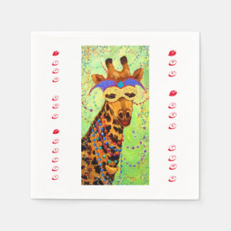 リッチ&キリンかわいらしカクテルナプキン スタンダードカクテルナプキン