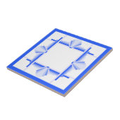 リッチ・ブルーのアート・デコ要素 タイル (側面)