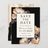 リッチ・ムーディ・フローラ写真をバックにして日付を保存 セーブザデート (正面/裏面)