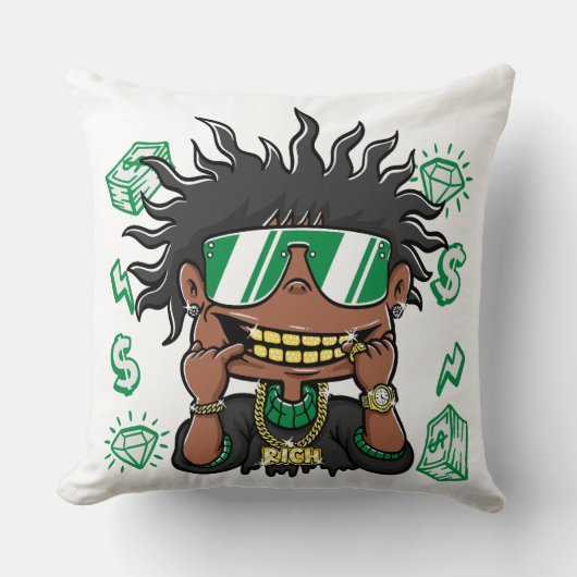 リッチ・ラブ・ウェア クッション (正面)