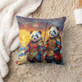 リッチAMeNギルの準備の整ったデザインにパンドラを置く クッション (ブランケット)