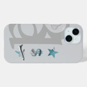 リッチiPhoneケーストレンド抽象芸術ブルー海 Case-Mate iPhoneケース (裏面 (横))