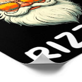 リッツマメリーキッズティーンズスクールクリスマスおもしろいサ ポスター (角)