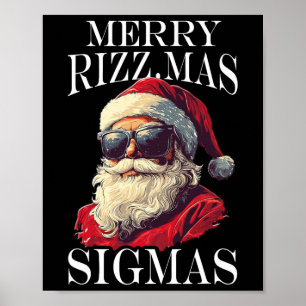 リッツマメリーシグマス – クリスマスクリスマスサンタクロース ポスター