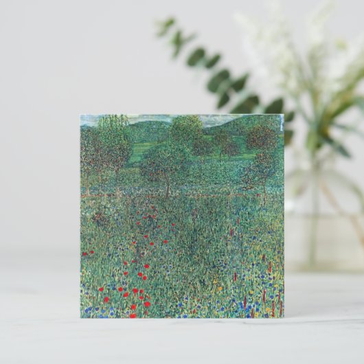 リッツルベルクの花畑（クリムト、ヴィンテージ風景） (スタンド正面)