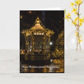 リッテンハウススクエアクリスマスカード カード (黄色い花)