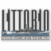 リットオリオ級戦艦 シール (正面)