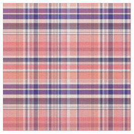 リットコーラルネイビー名門私立校風のウィットマドラススタイルプレイドSz3#2 ファブリック