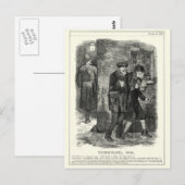 リッパーのジャック – ホワイトチャペル， 1888 ポストカード (正面/裏面)