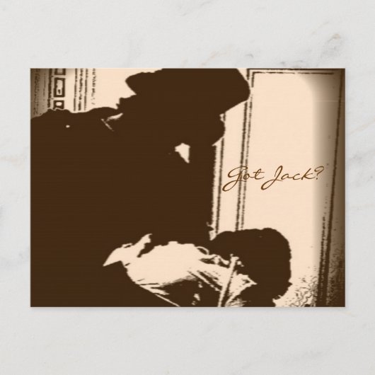 リッパーをテーマにしたハガキをジャックする ポストカード (正面)