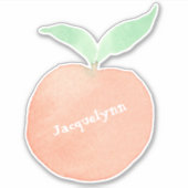 リッパーソナライズされたトルかわいこちゃんシールまたはラベル シール (正面)