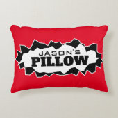 リッパーソナライズされたプ穴のおもしろい付いたアクセント枕 アクセントクッション (正面)