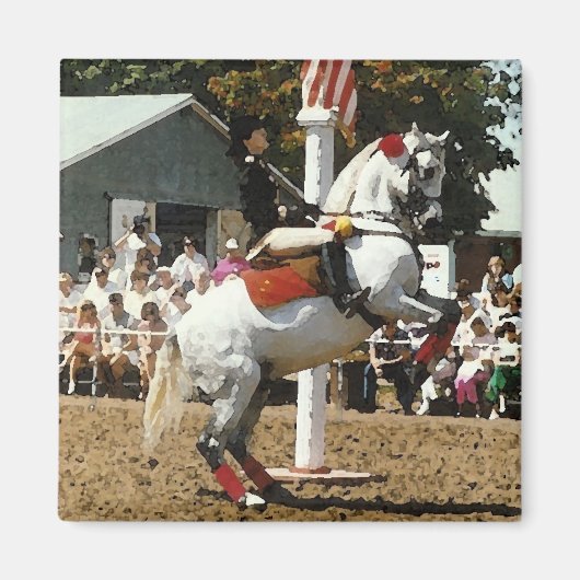 リッピザン馬磁石 マグネット (正面)